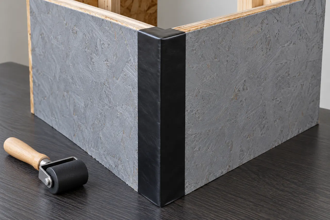 Integrated sheathing and seam treatment — Farmers Branch