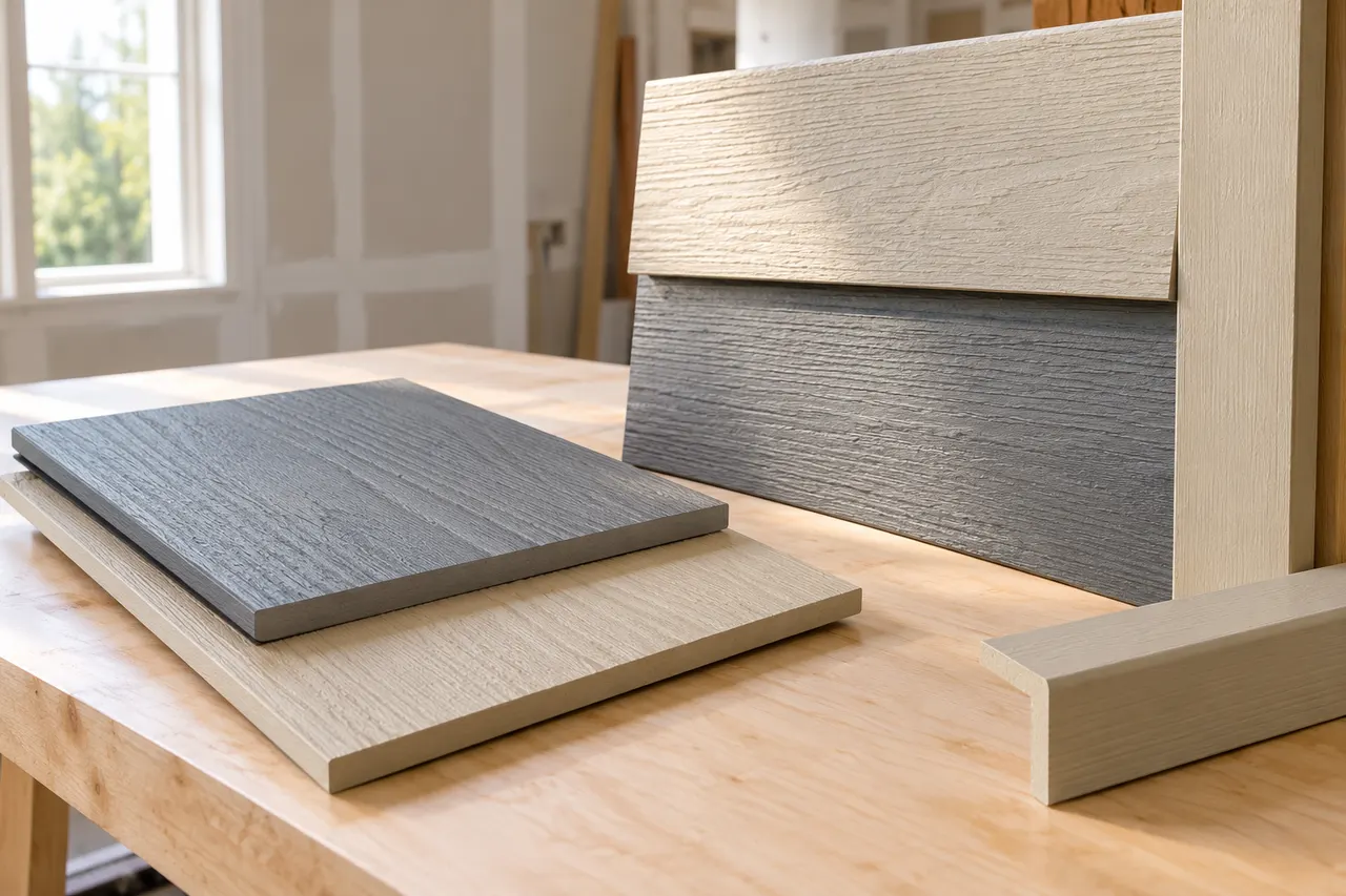 Engineered wood siding — Farmers Branch