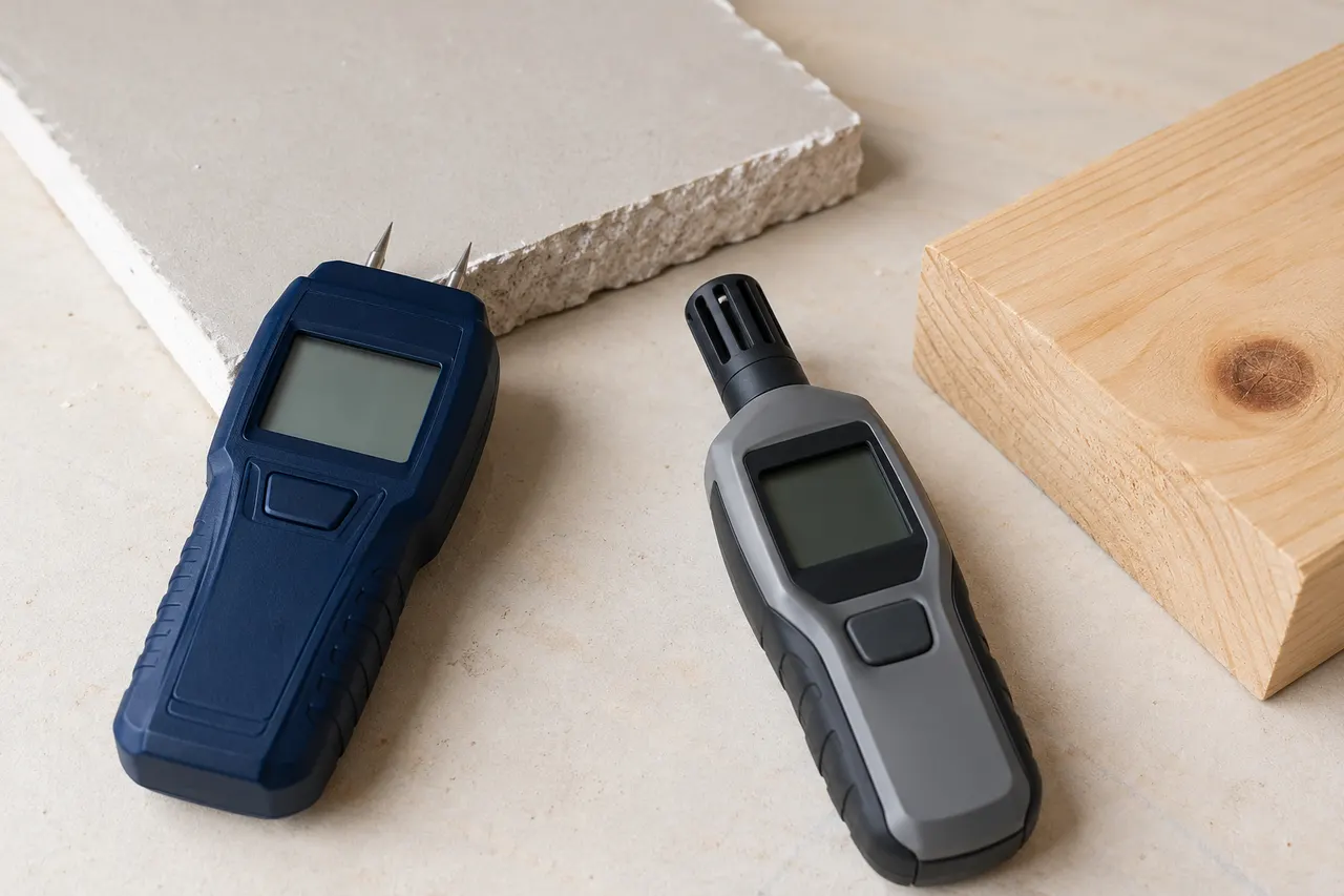 Moisture measurement — Farmers Branch