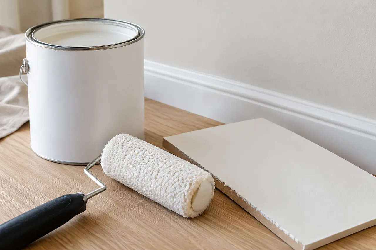 Interior acrylic finish — Fort Worth