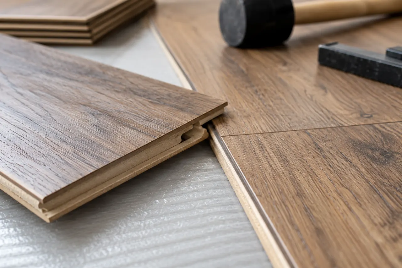 Laminated wood flooring — Fort Worth