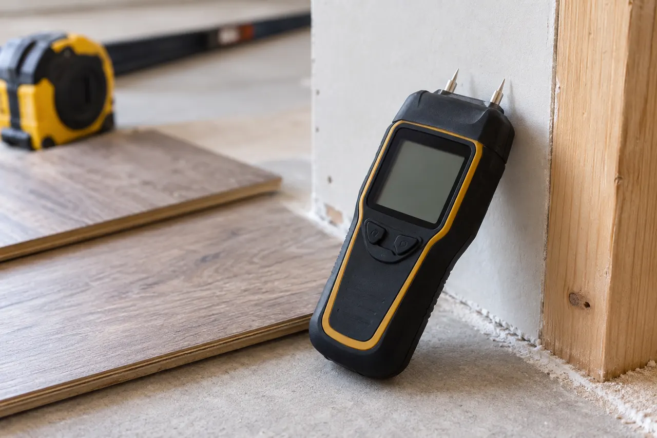 Moisture measurement — Fort Worth