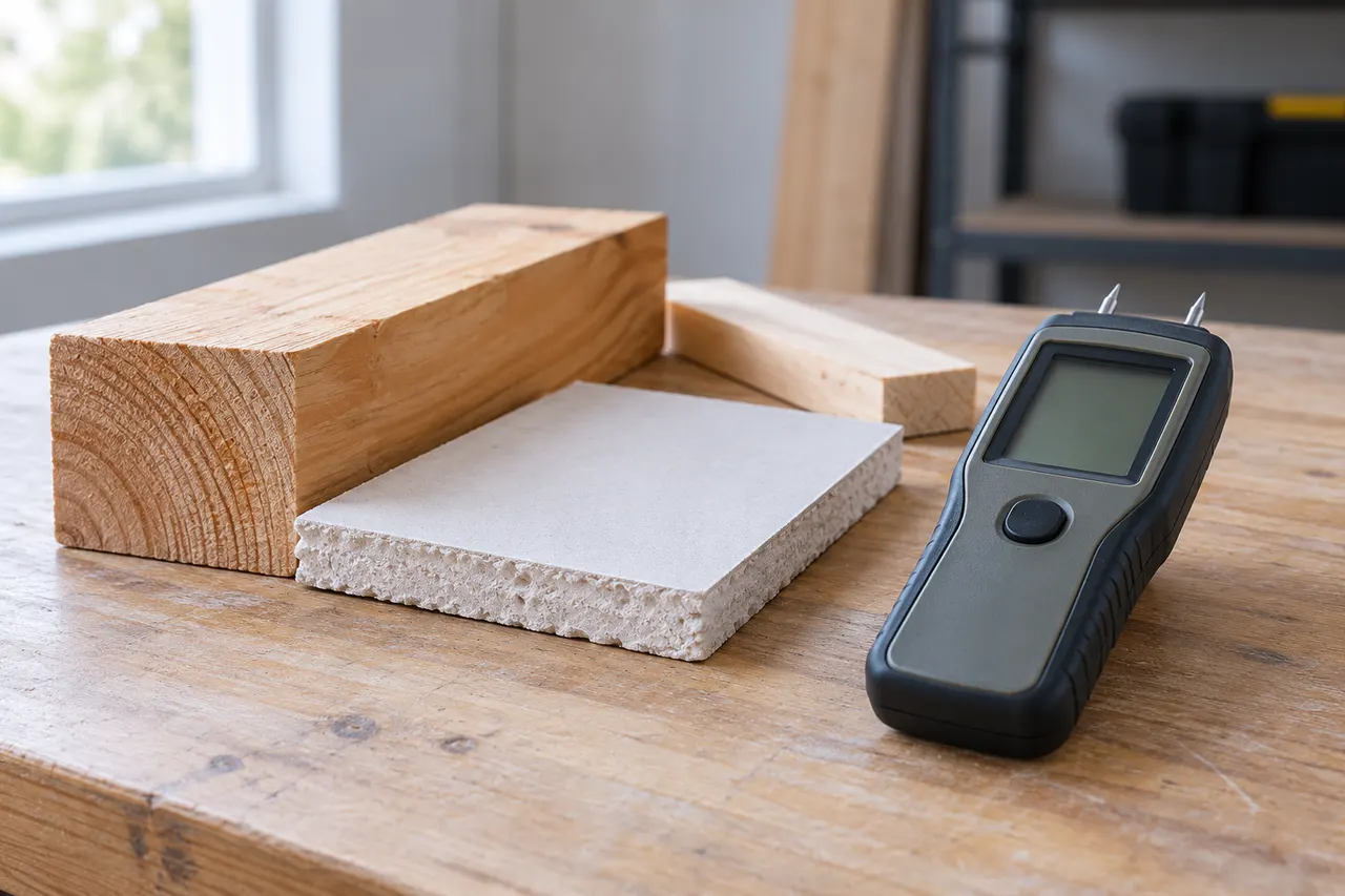 Moisture measurement — Fort Worth