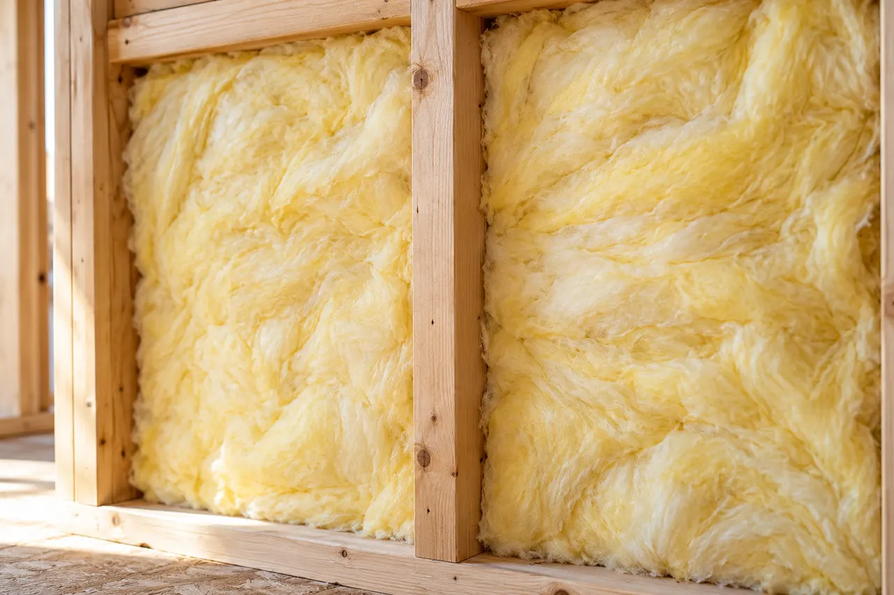 Fiberglass batt insulation — Fort Worth