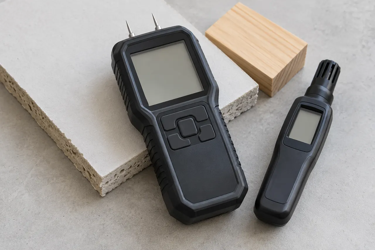 Moisture measurement — Fort Worth