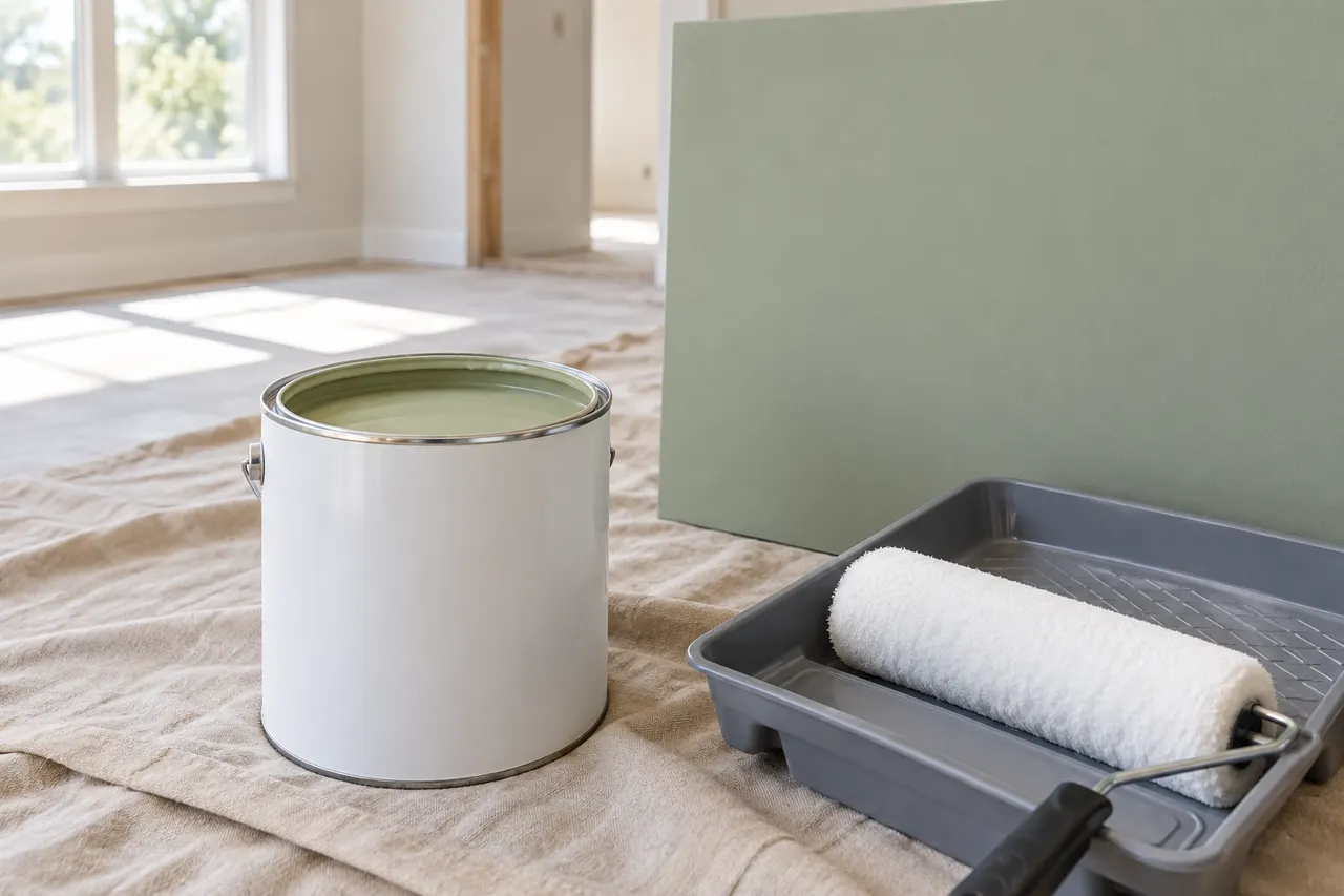 Interior acrylic finish — Fort Worth