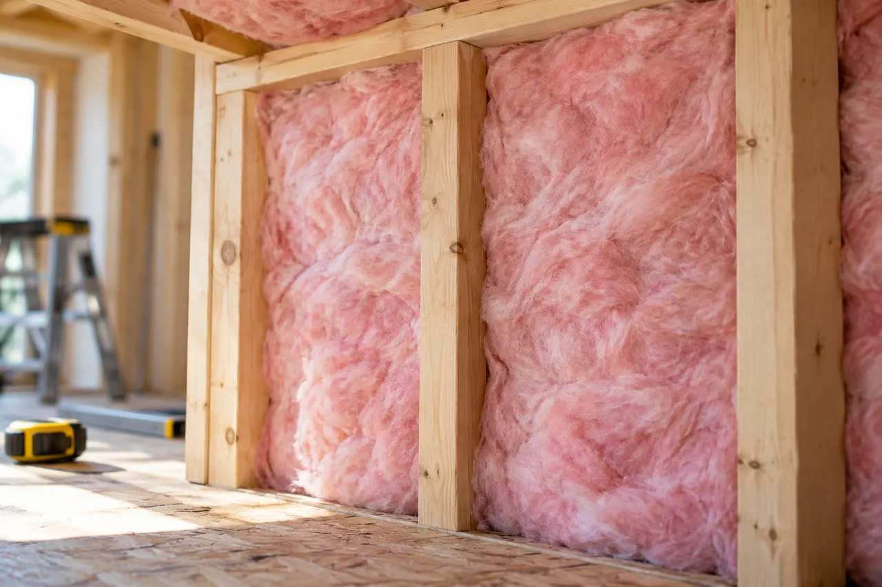Fiberglass batt insulation — Frisco