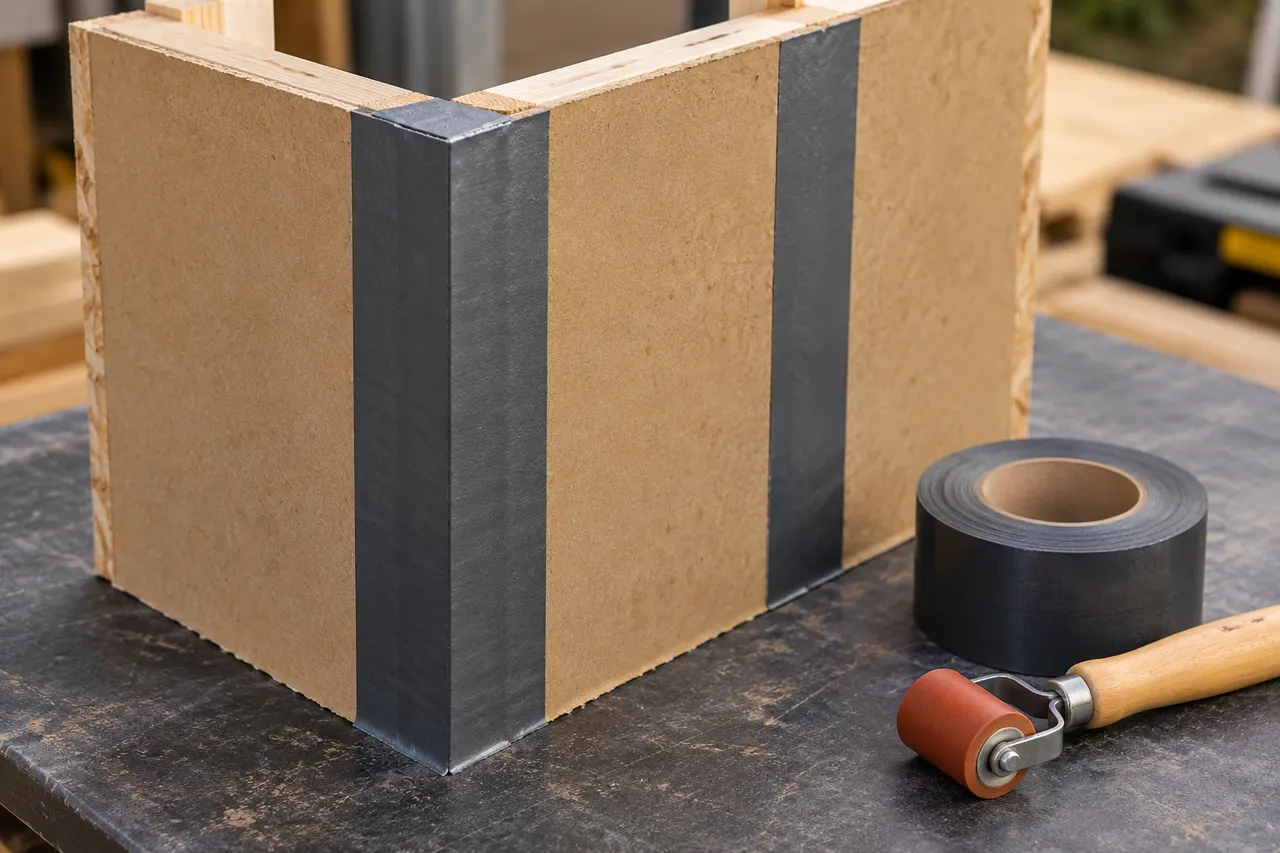 Integrated sheathing and seam treatment — Frisco