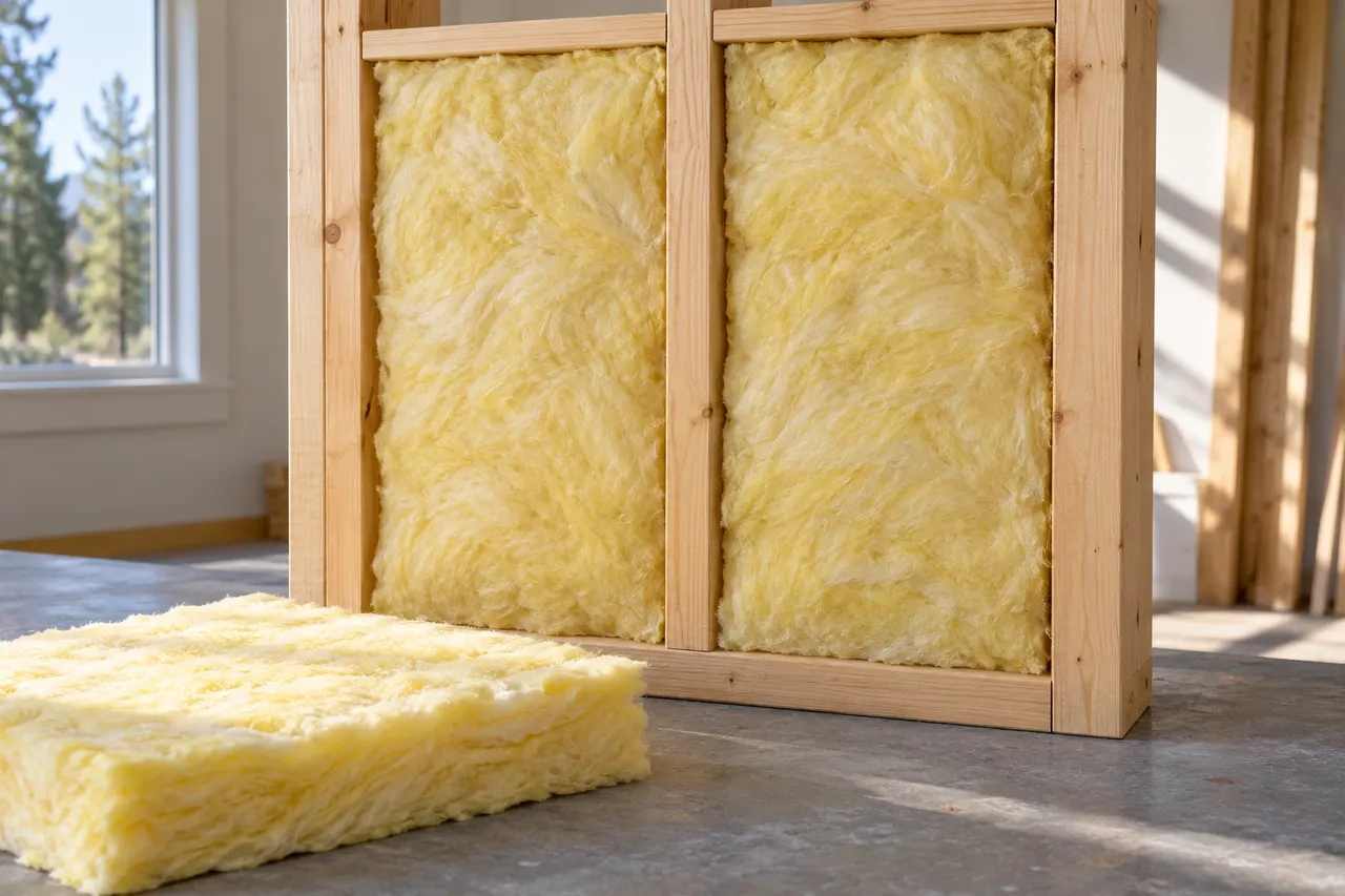 Fiberglass batt insulation — Frisco