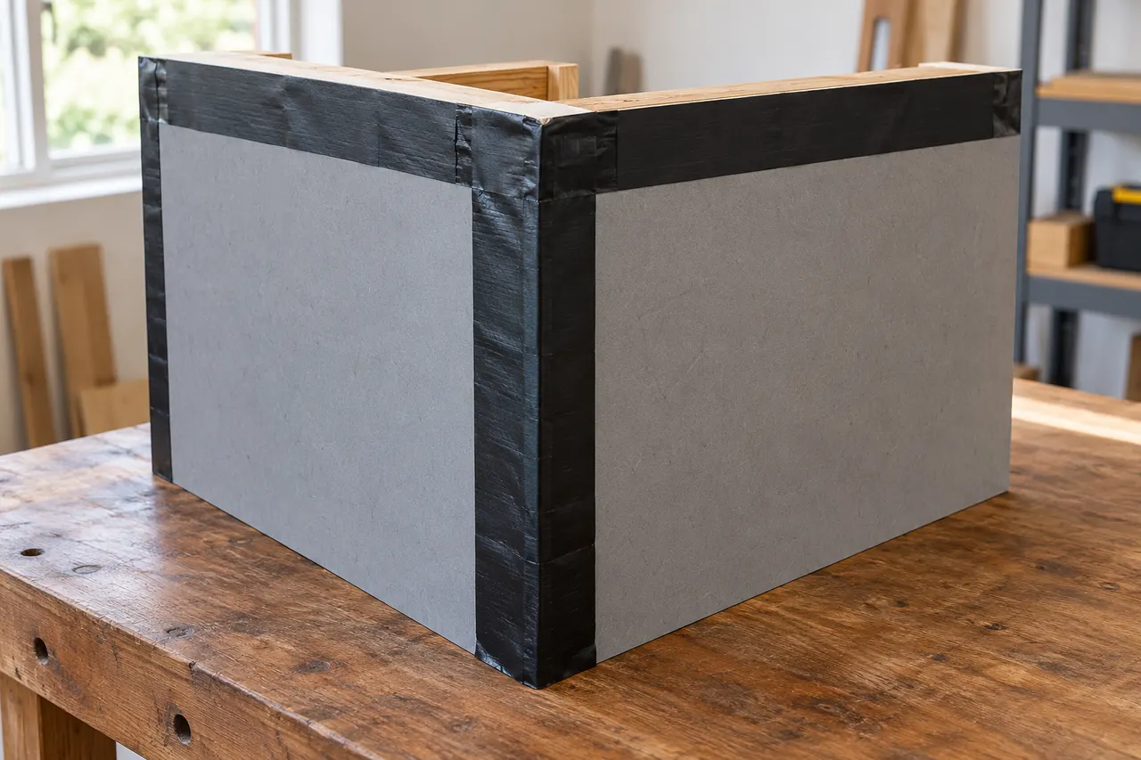 Integrated sheathing and seam treatment — Frisco