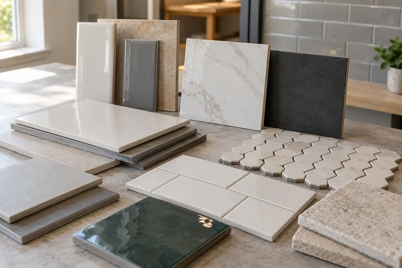 Ceramic and porcelain tile — Garland