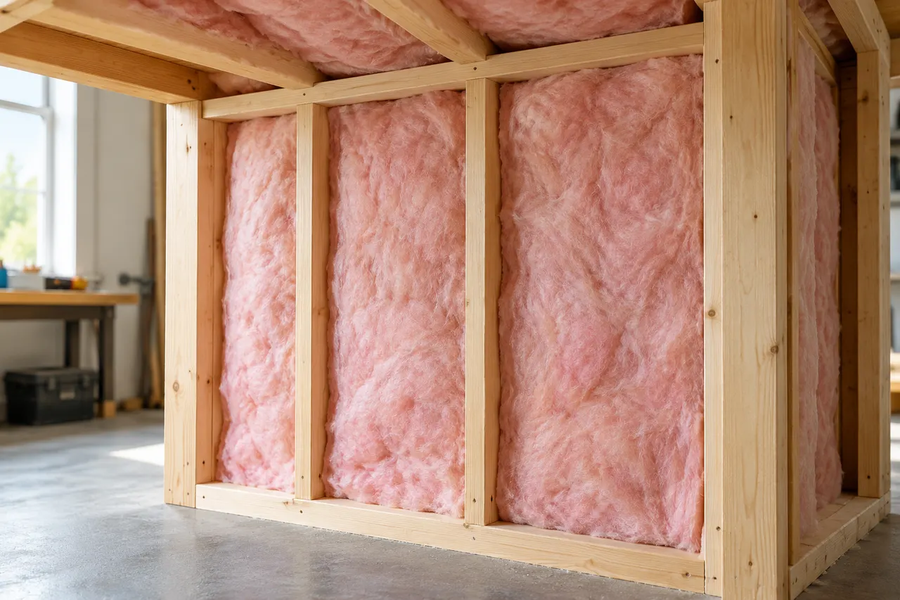 Fiberglass batt insulation — Garland