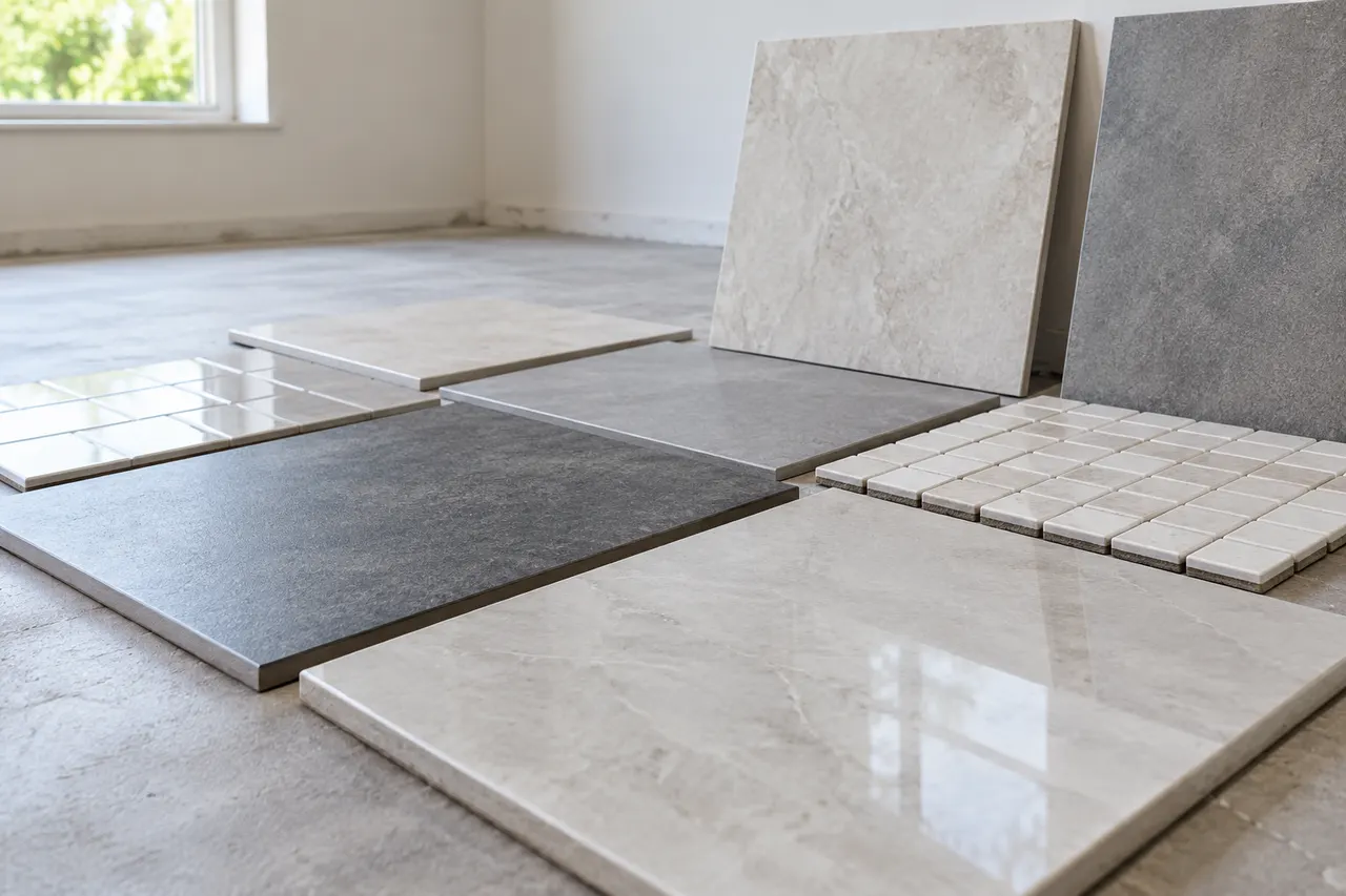 Ceramic and porcelain tile — Garland