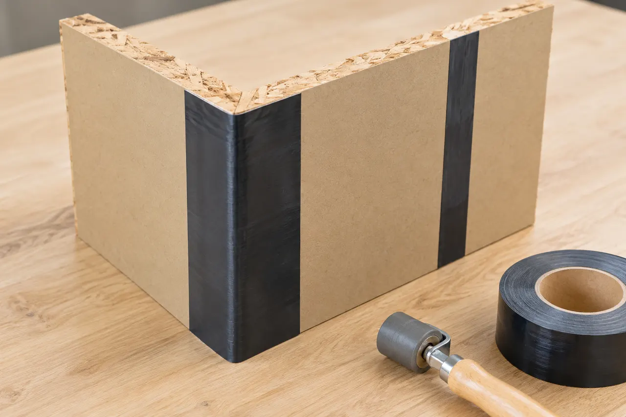 Integrated sheathing and seam treatment — Garland