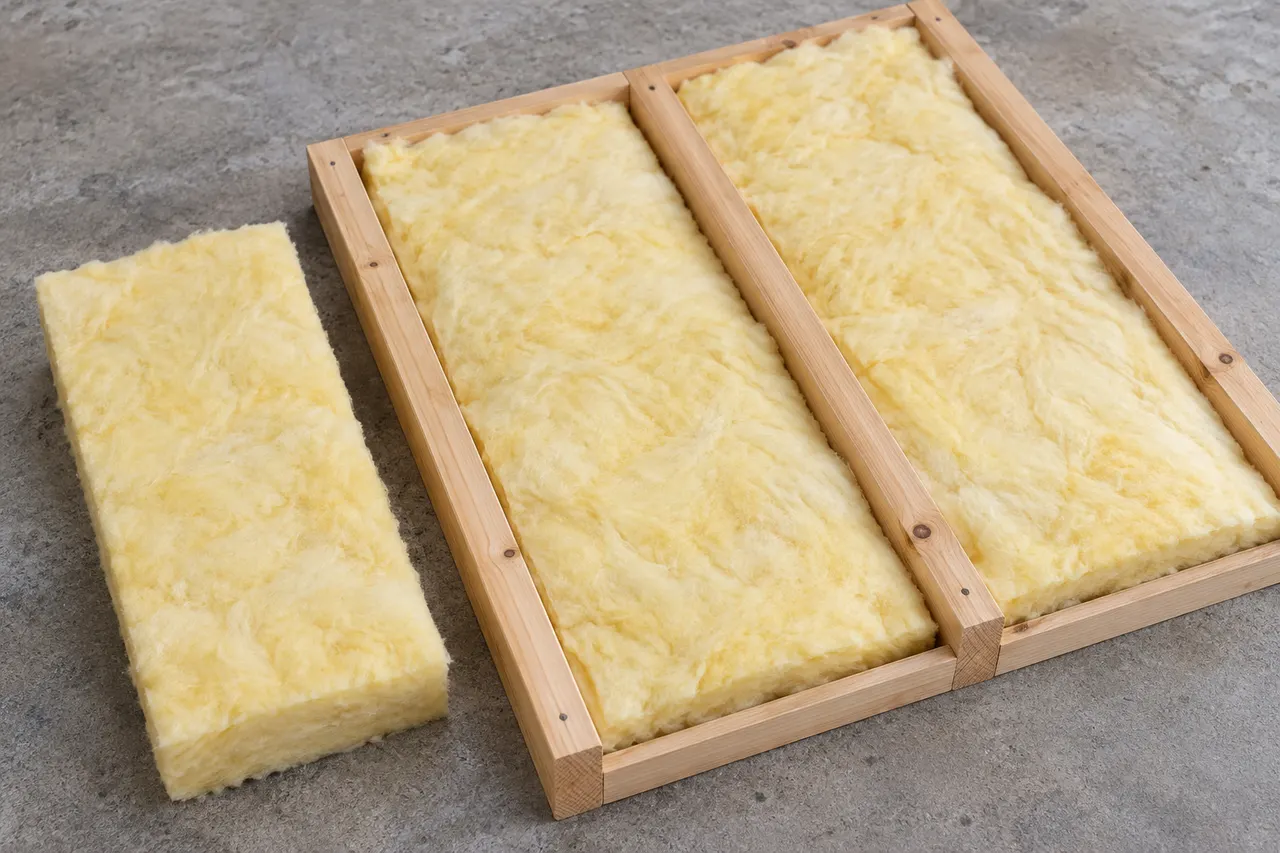 Fiberglass batt insulation — Garland