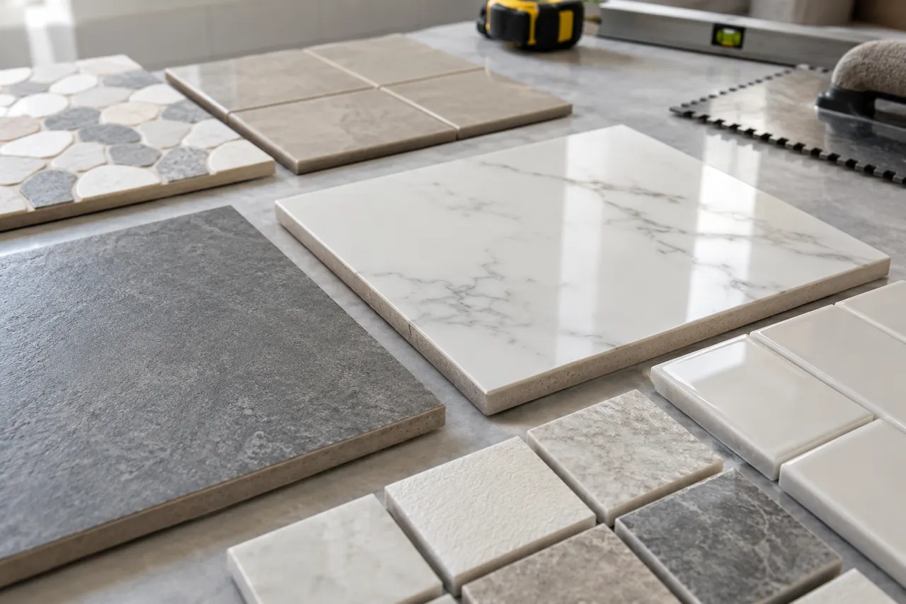Ceramic and porcelain tile — Garland