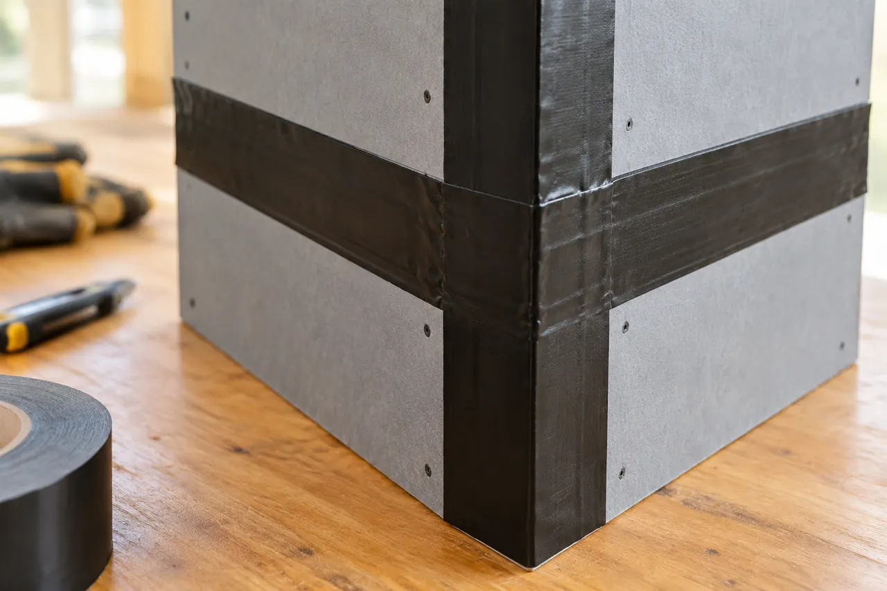 Integrated sheathing and seam treatment — Garland