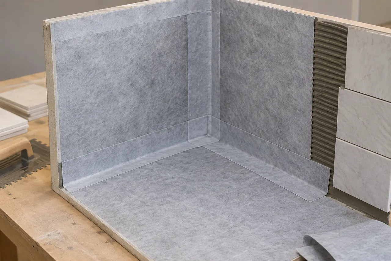 Bonded sheet waterproofing — Glenn Heights