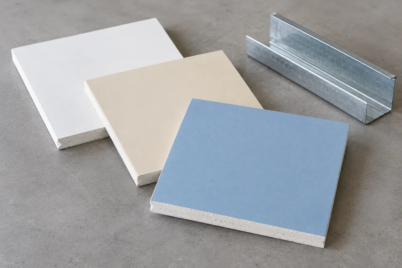 Gypsum wall and ceiling panels — Glenn Heights