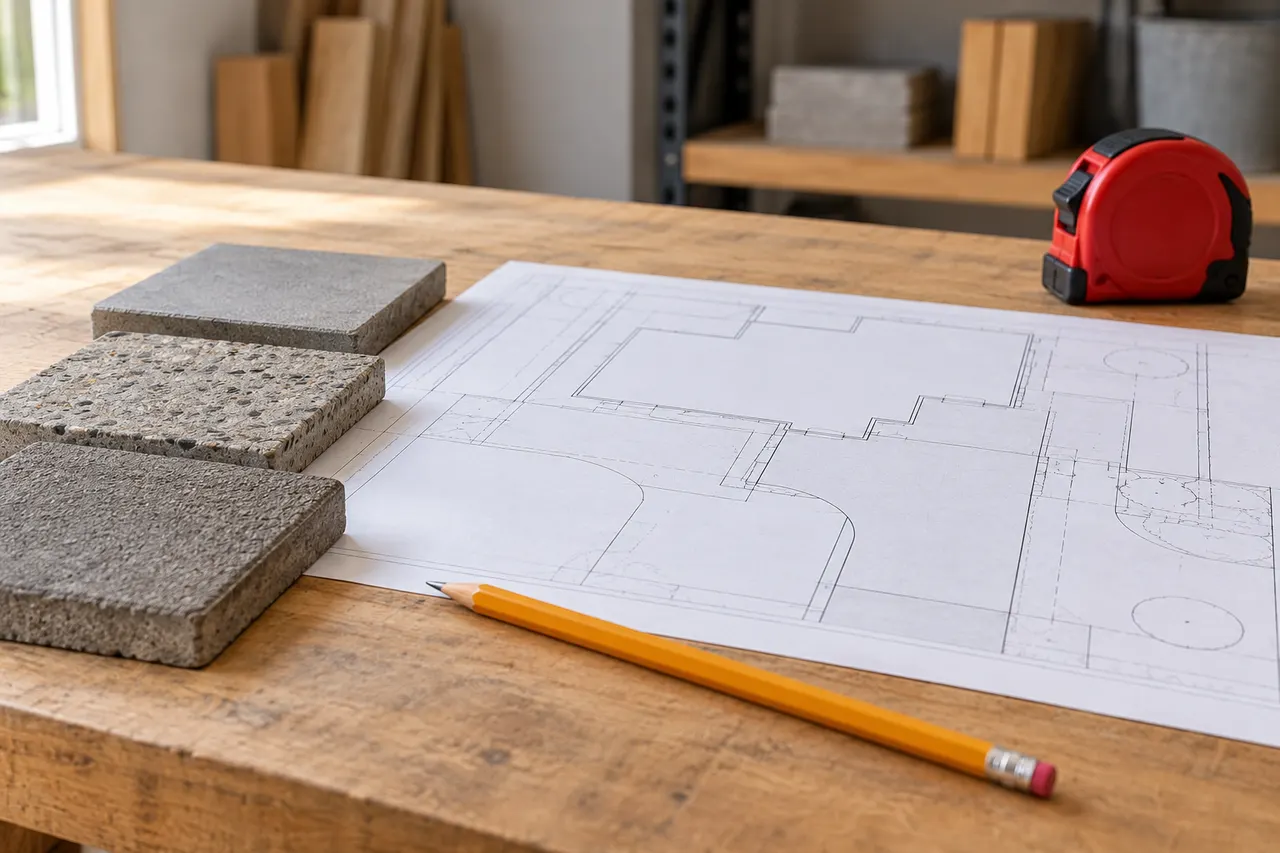 Measured drawings and scope decisions — Glenn Heights