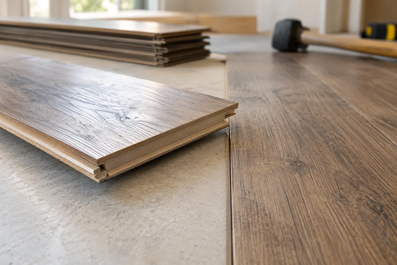 Laminated wood flooring — Glenn Heights