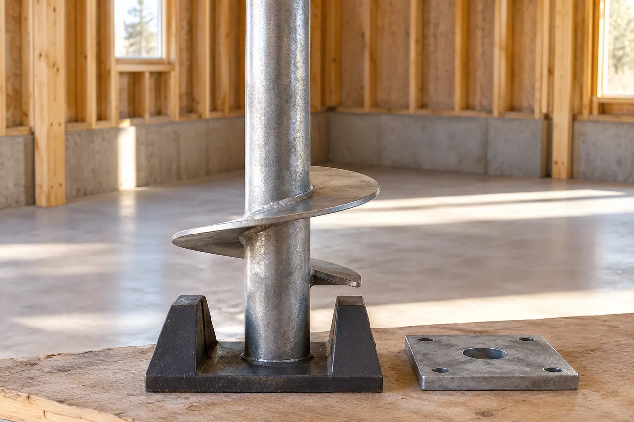 Helical pile systems — Glenn Heights