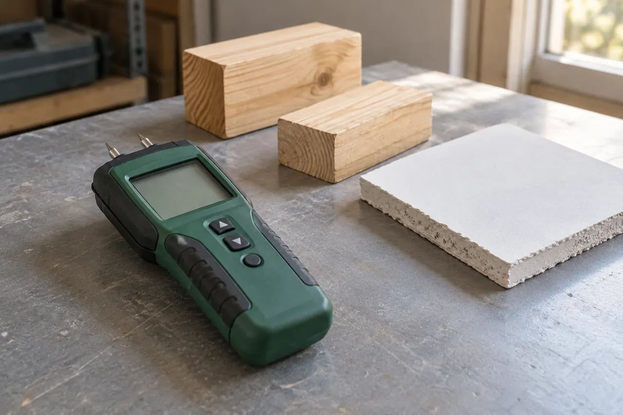 Moisture measurement — Glenn Heights