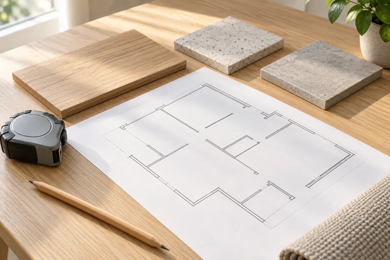 Measured drawings and scope decisions — Glenn Heights