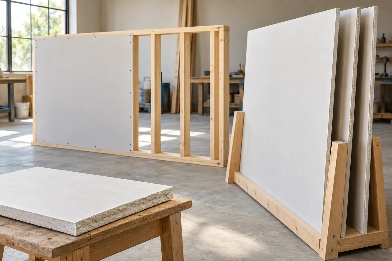 Gypsum wall and ceiling panels — Glenn Heights