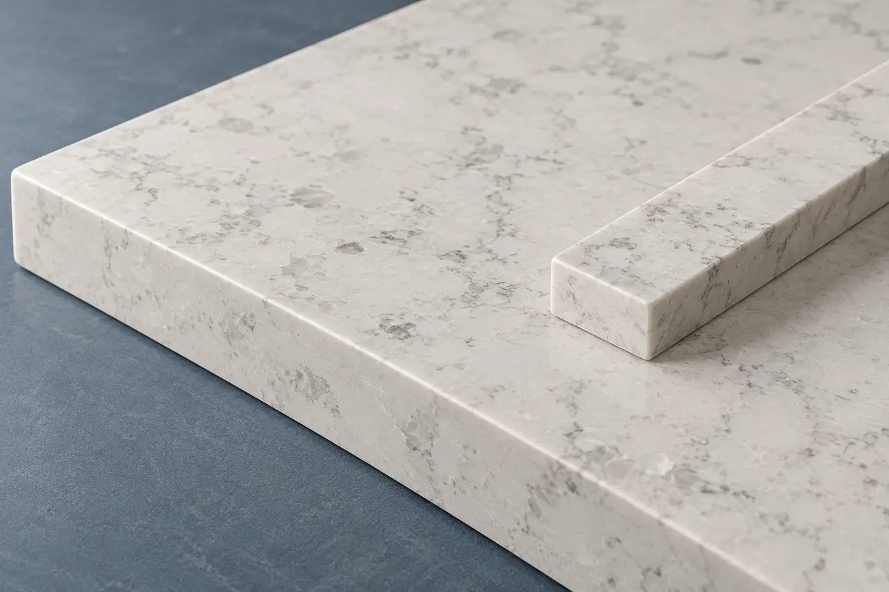 Quartz surface slabs — Glenn Heights