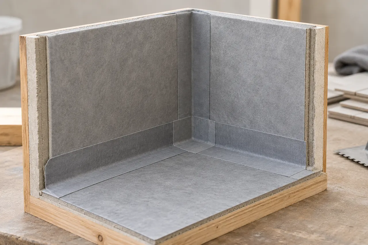 Bonded sheet waterproofing — Glenn Heights