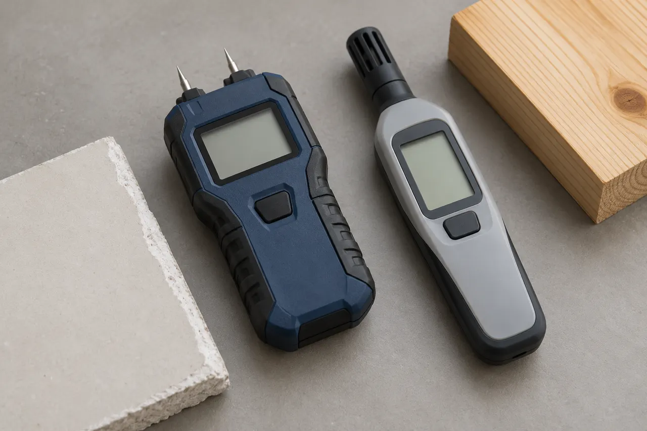 Moisture measurement — Glenn Heights