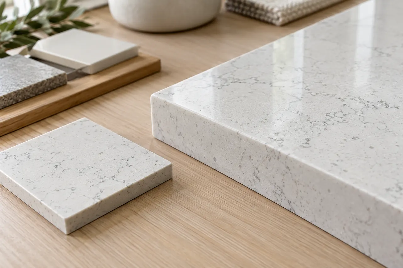 Quartz surface slabs — Grand Prairie