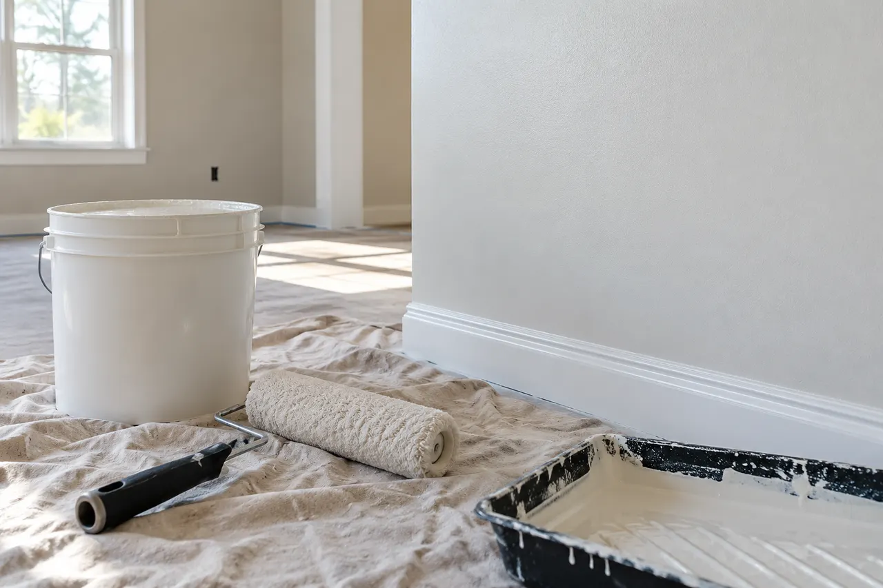 Interior acrylic finish — Grand Prairie