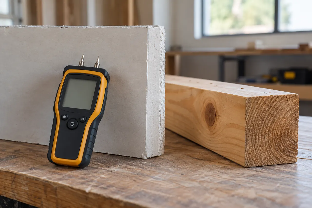Moisture measurement — Grand Prairie