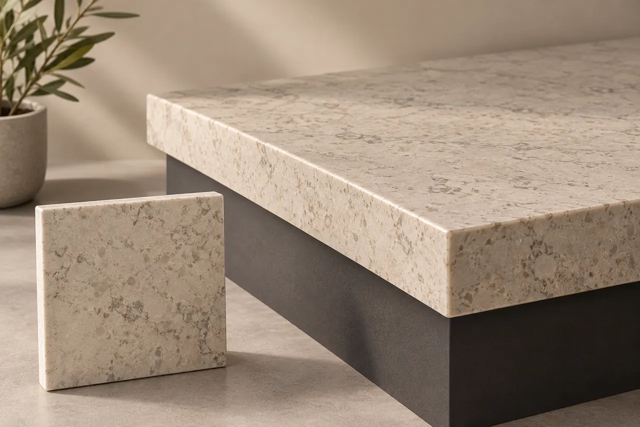 Quartz surface slabs — Grand Prairie