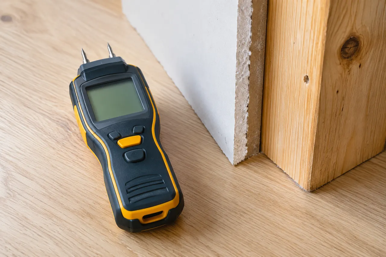 Moisture measurement — Grand Prairie