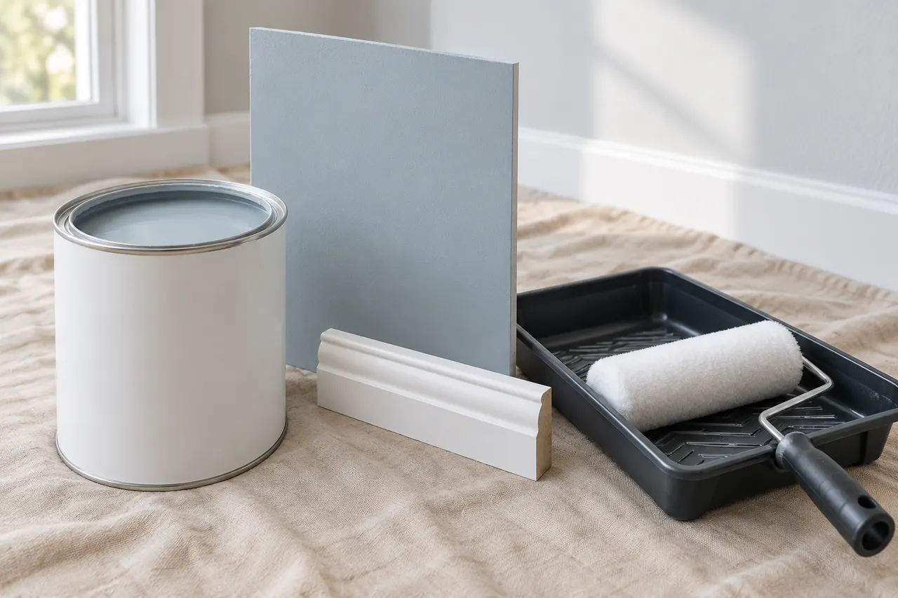 Interior acrylic finish — Grand Prairie