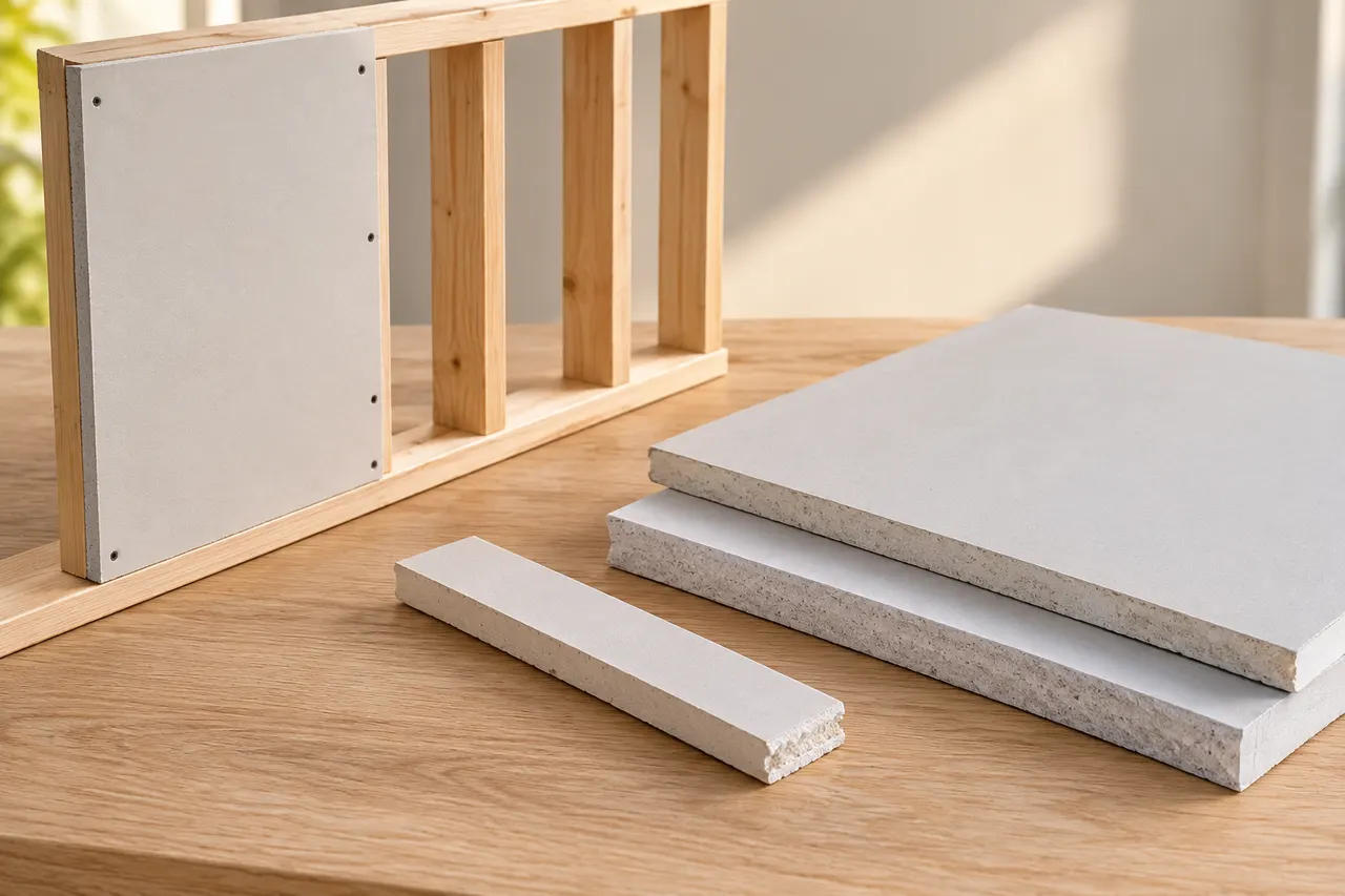 Gypsum wall and ceiling panels — Grapevine