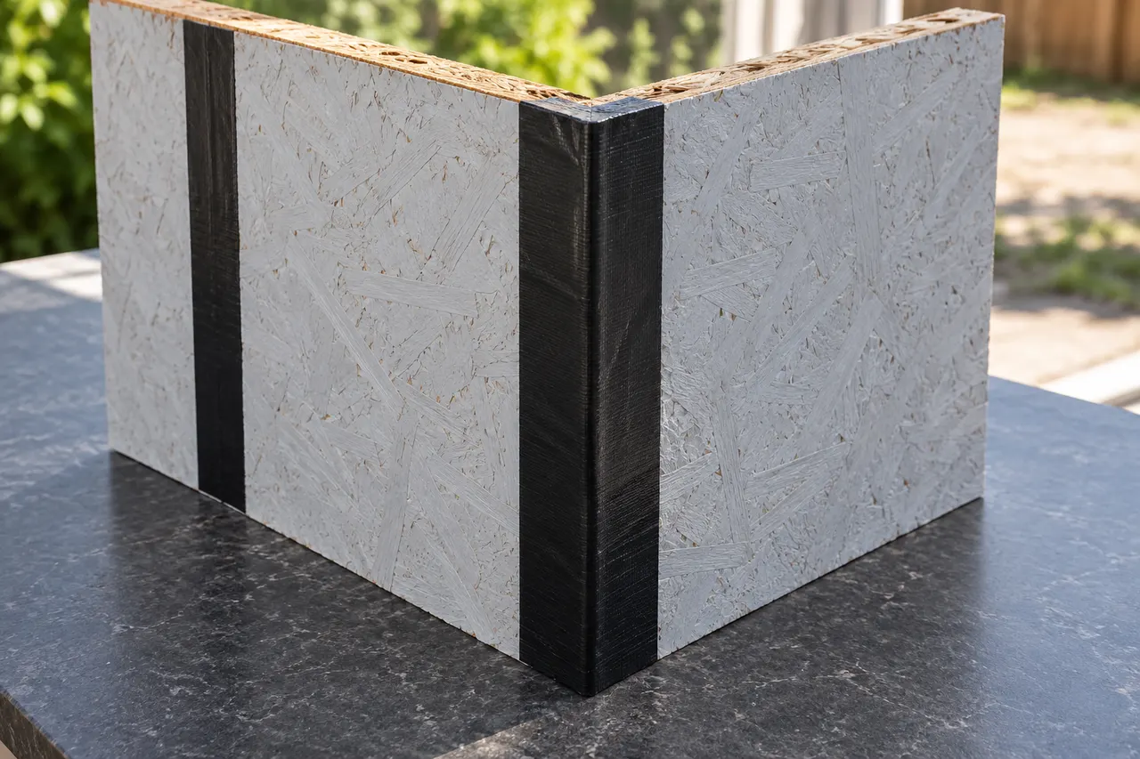 Integrated sheathing and seam treatment — Grapevine
