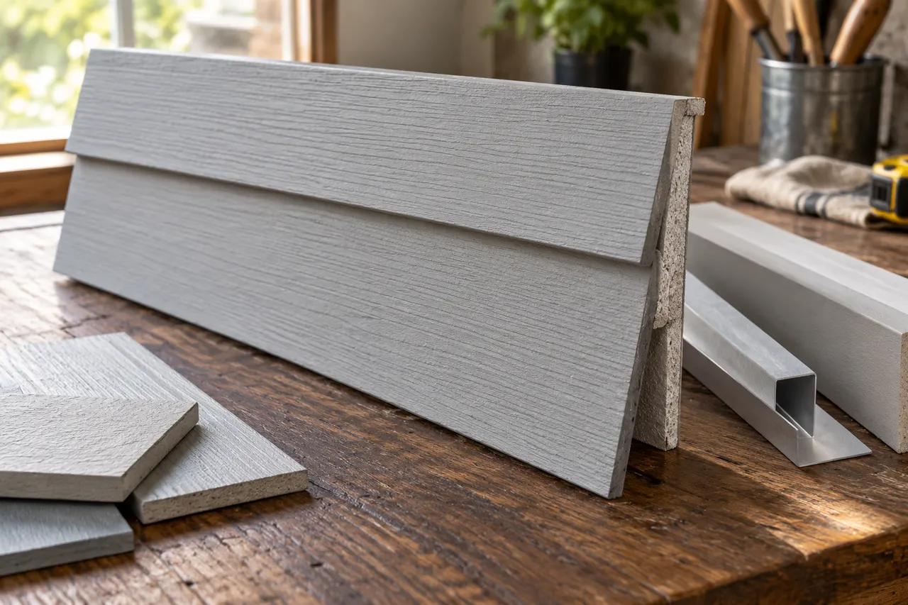 Fiber-cement lap siding — Grapevine