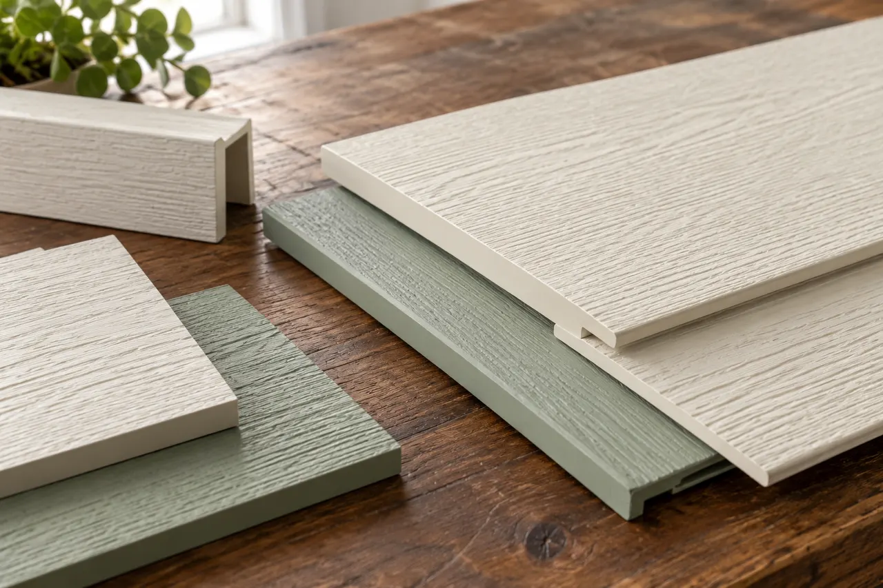 Engineered wood siding — Grapevine