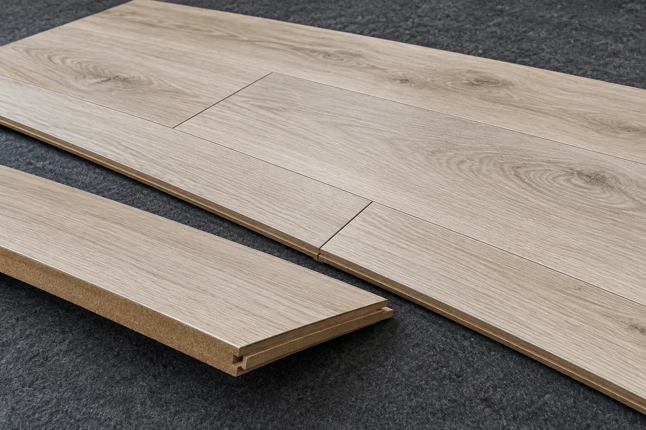 Laminated wood flooring — Grapevine