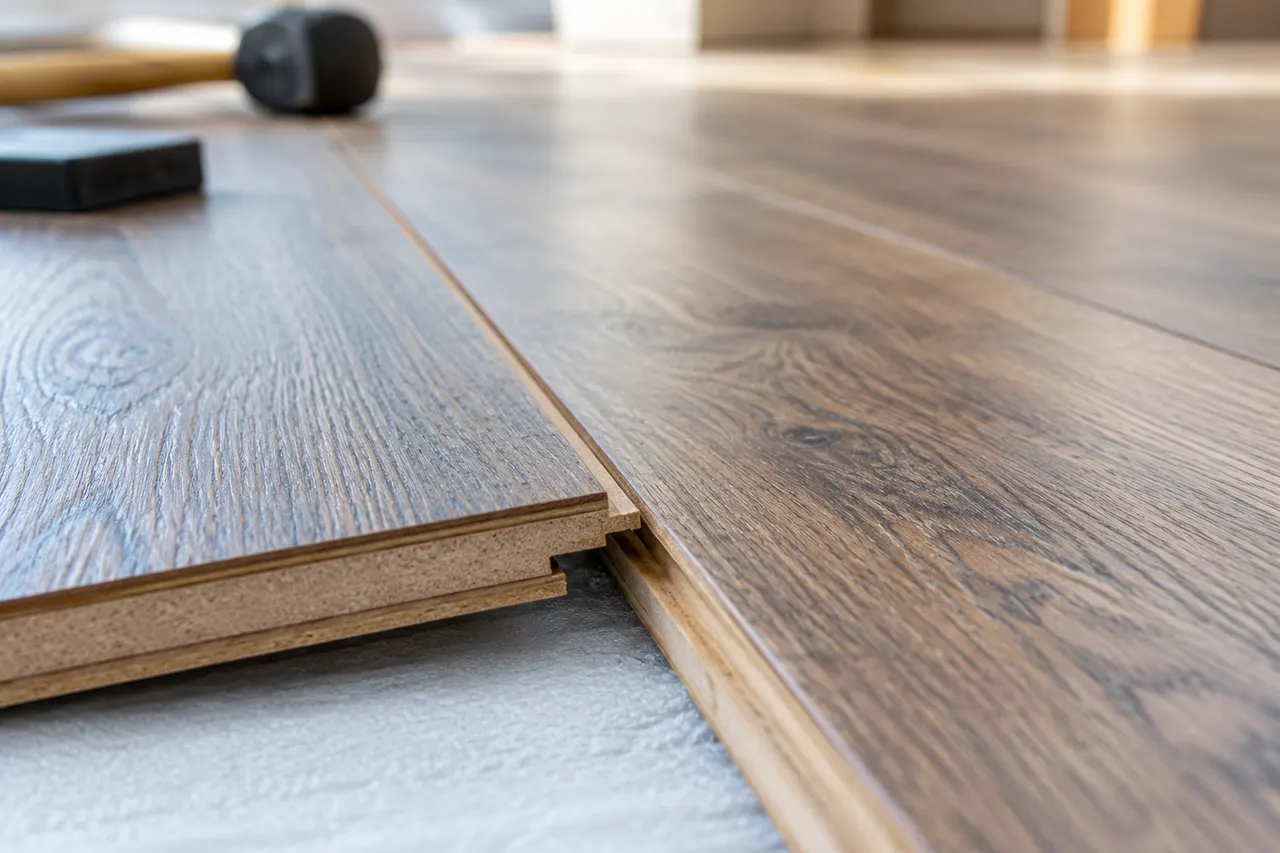 Laminated wood flooring — Hurst