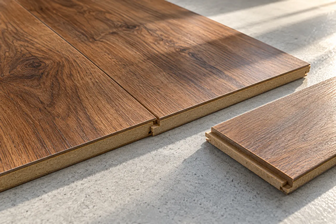 Laminated wood flooring — Hurst