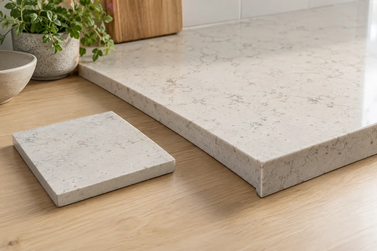 Quartz surface slabs — Irving