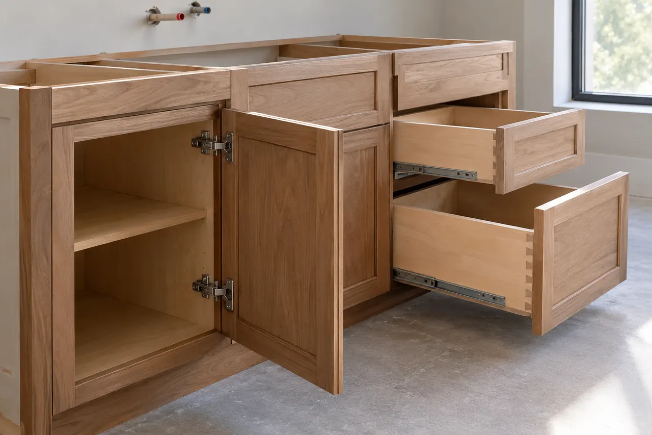 Factory-built cabinetry — Irving