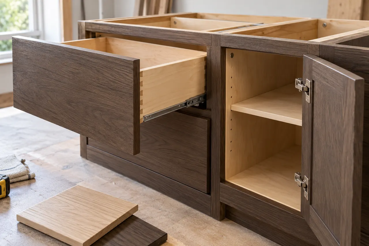 Factory-built cabinetry — Irving