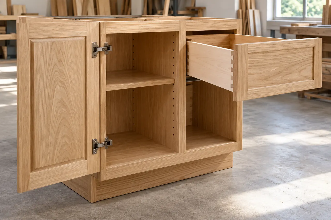 Factory-built cabinetry — Irving