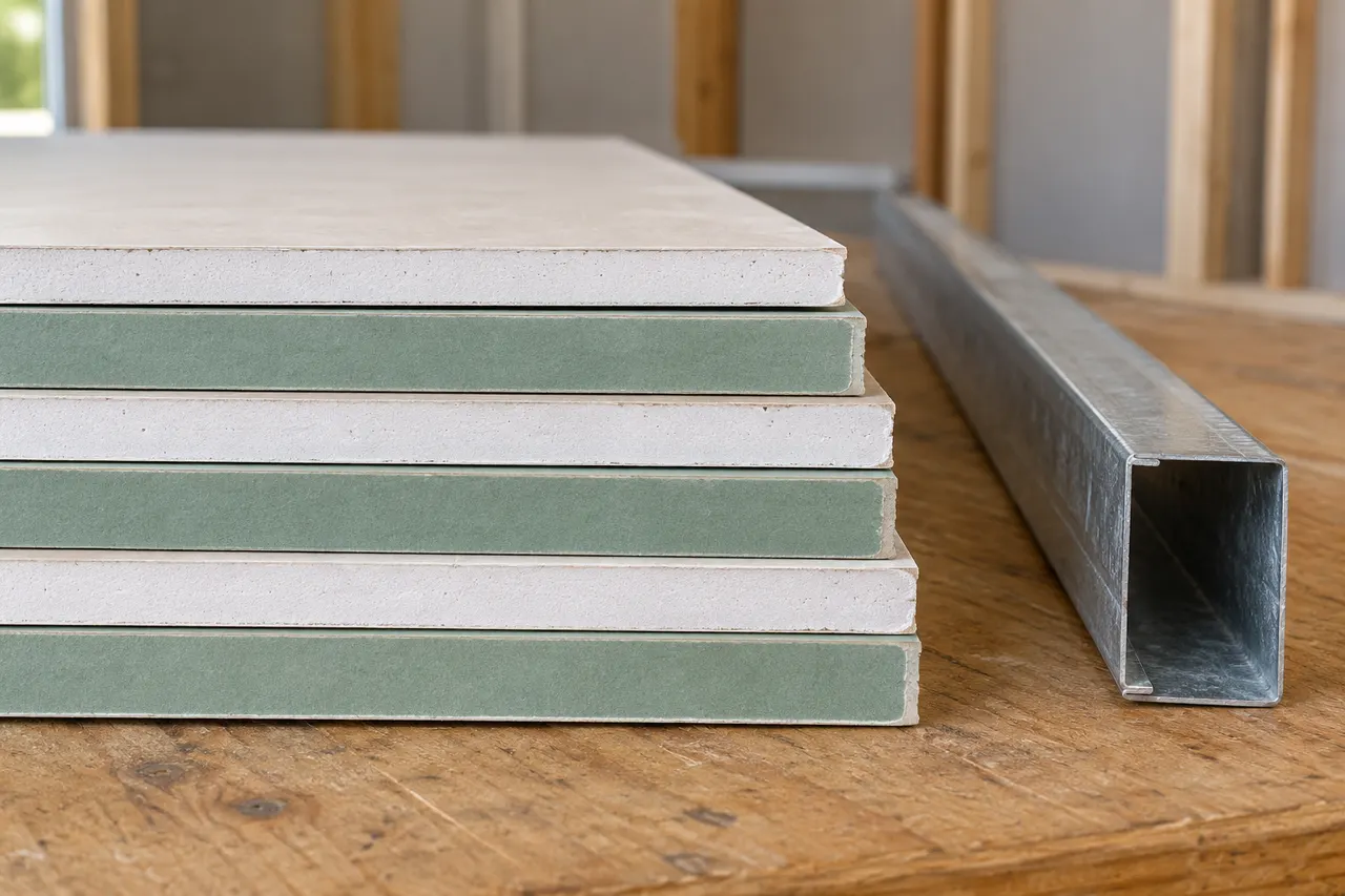 Gypsum wall and ceiling panels — Irving
